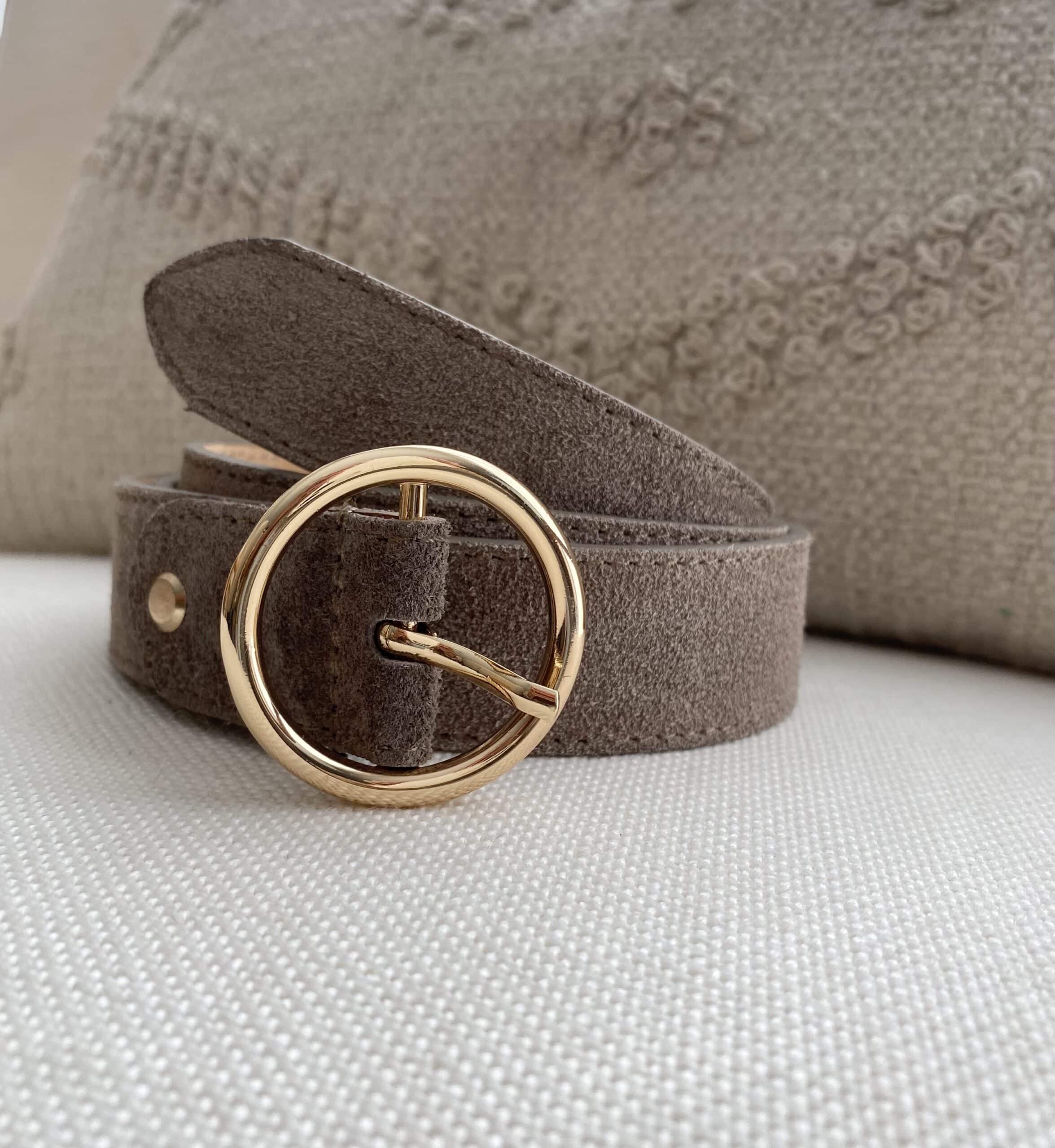 Ceinture taupe discount