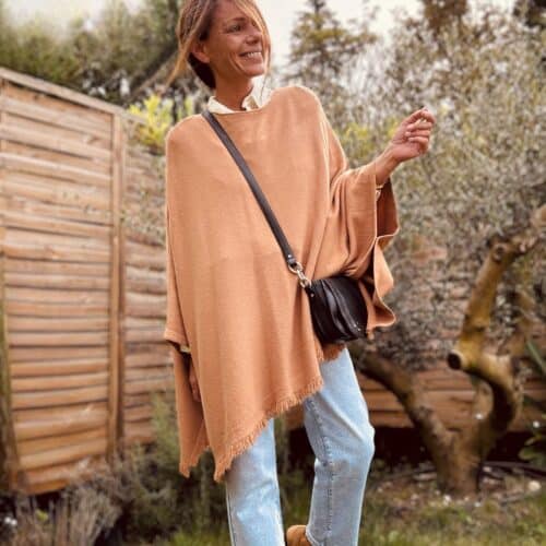 poncho Alex camel