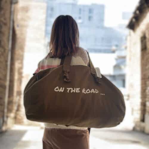 sac polochon Marcel & Lily on the road