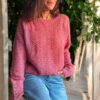 Pull Suzette ajouré bramboise – Image 6