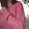 Pull Suzette ajouré bramboise – Image 5