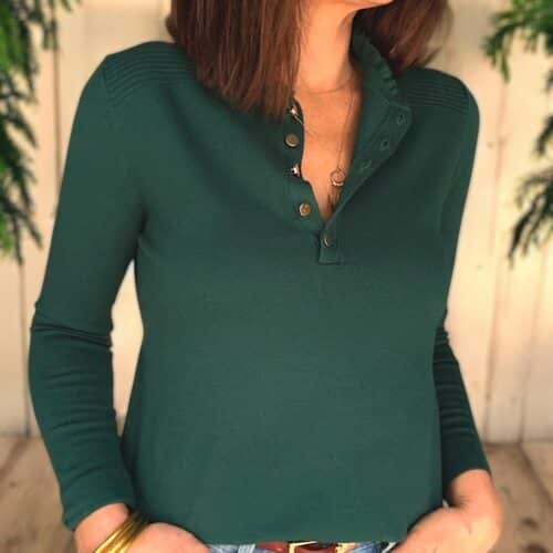 Pull Denice vert