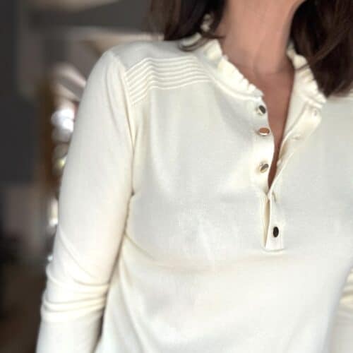 Pull Denice écru
