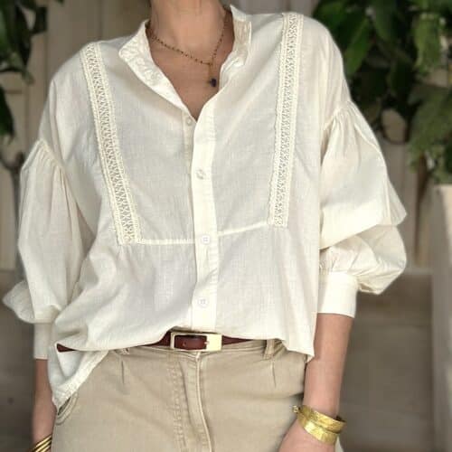 Chemise Lilie écrue