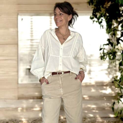 Chemise Lilie écrue