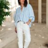 Chemise en coton léger Cielo – Image 4