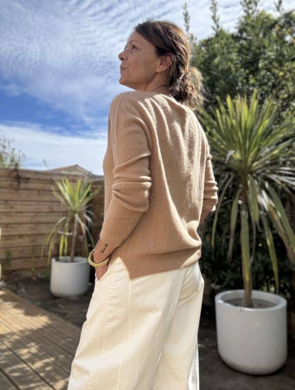 Pull camel en baby alpaga – Image 6