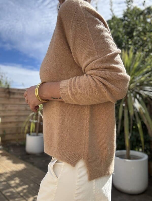 Pull camel en baby alpaga – Image 4