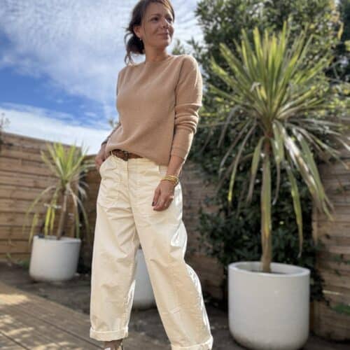 Pull camel en baby alpaga