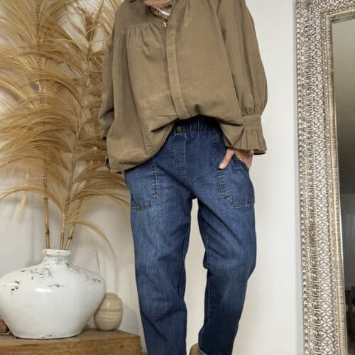 Pantalon jean magique bleu Nestor