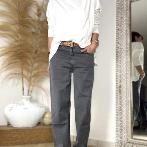 Jean Raziel gris coupe droite