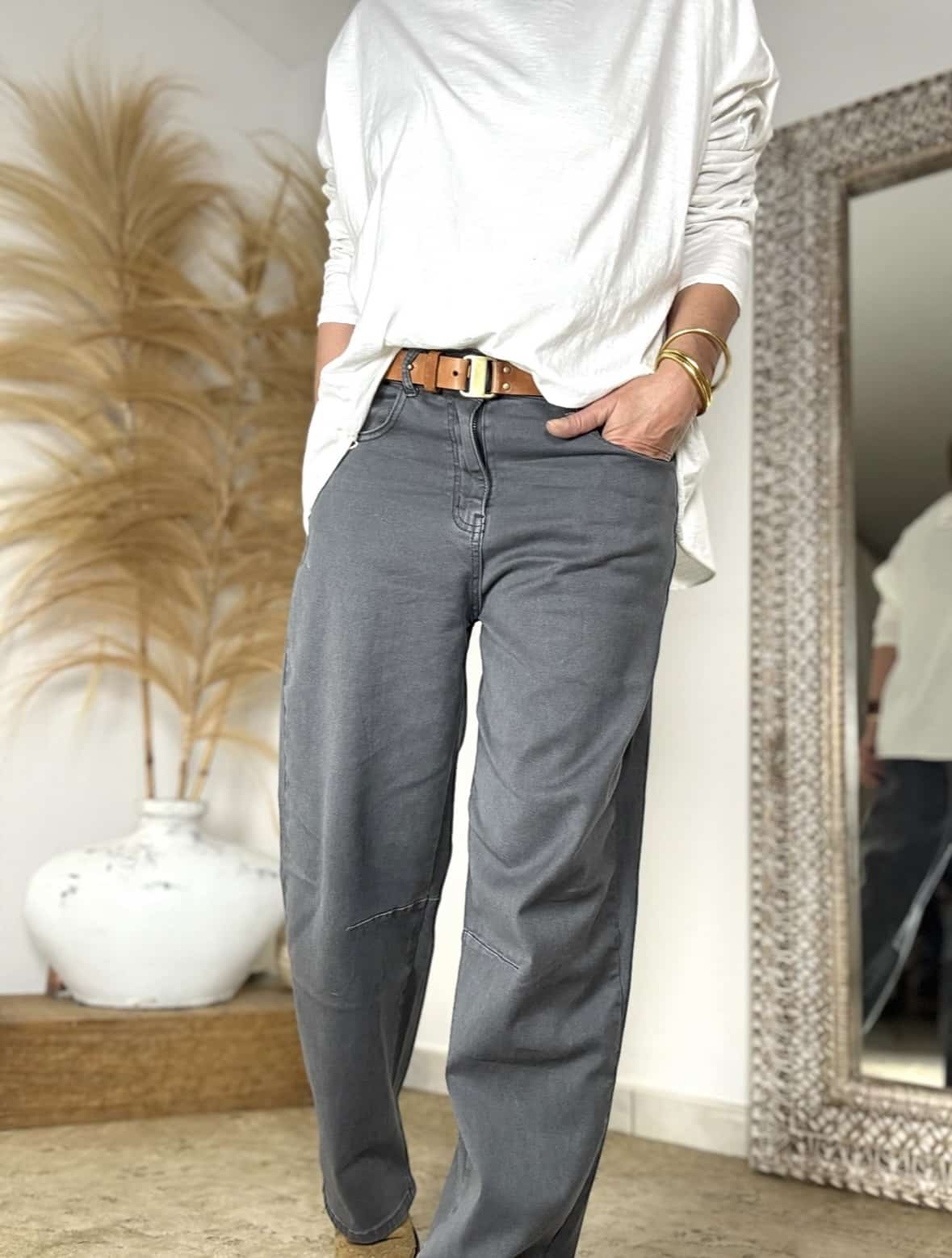 Jean Raziel gris coupe droite – Image 5