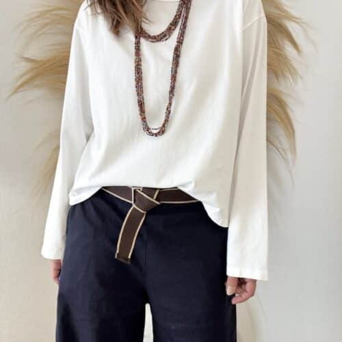 T-shit Armand en coton blanc