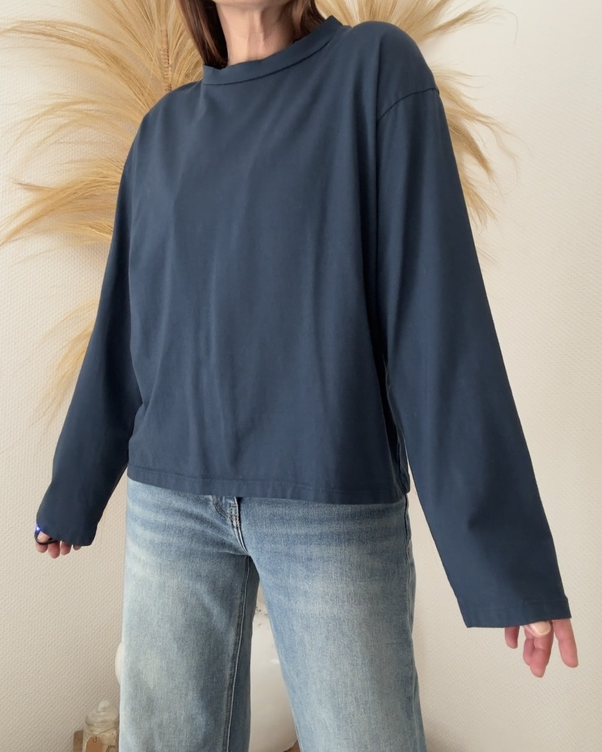 T-shit Armand en coton marine – Image 7