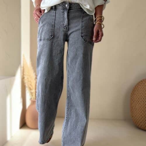 Jean Nathan gris coupe droite large